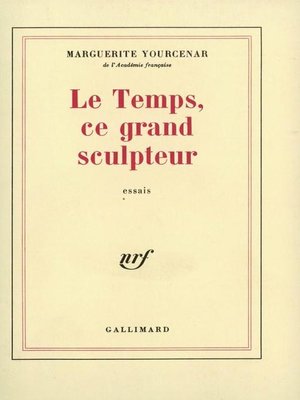 cover image of Le Temps, ce grand sculpteur